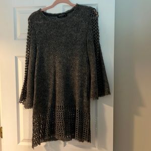 Mohair gray dress